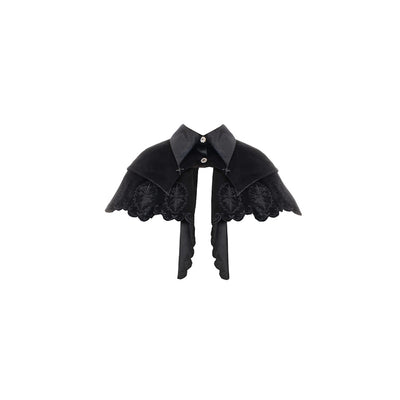 (BFM)With Puji~Gothic Lolita Cape Set~Pilgrim Detachable Cloak S short cape only 