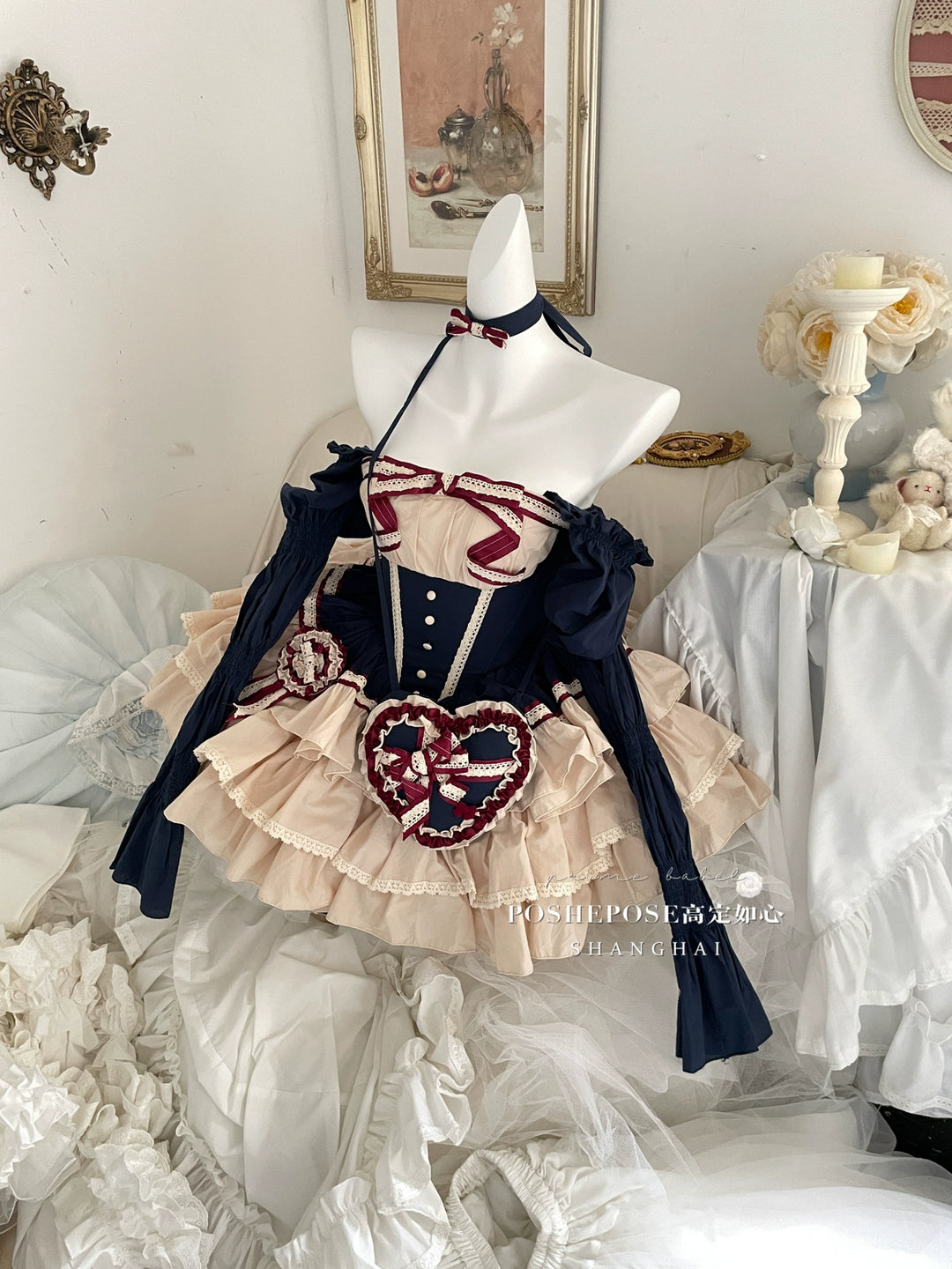 Lolita Strapless Dress Fishbone Dress – 42Lolita Lolita Strapless Dress Fishbone Dress – 42Lolita