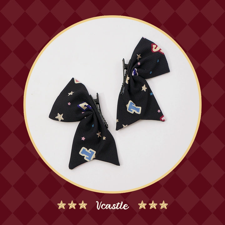 Vcastle~Circus~IP Collab Sweet Lolita Accessories Circus Lolita Headdress Black clips(a pair) only