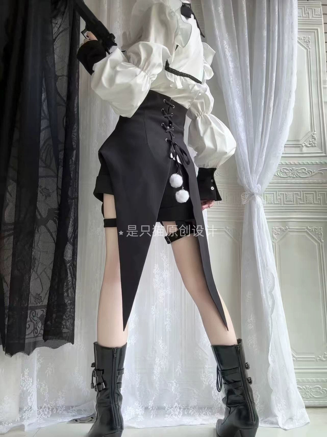 Just A Cat - Prince Waiter - Ouji Lolita Suit, Tailcoat Style 43906:789570