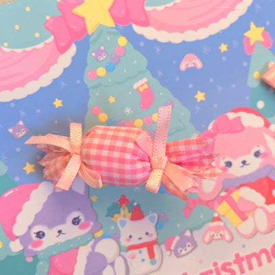 Bear Doll~Candy Color~Lolita Cute Candy-shape Headdress Accesory pink  