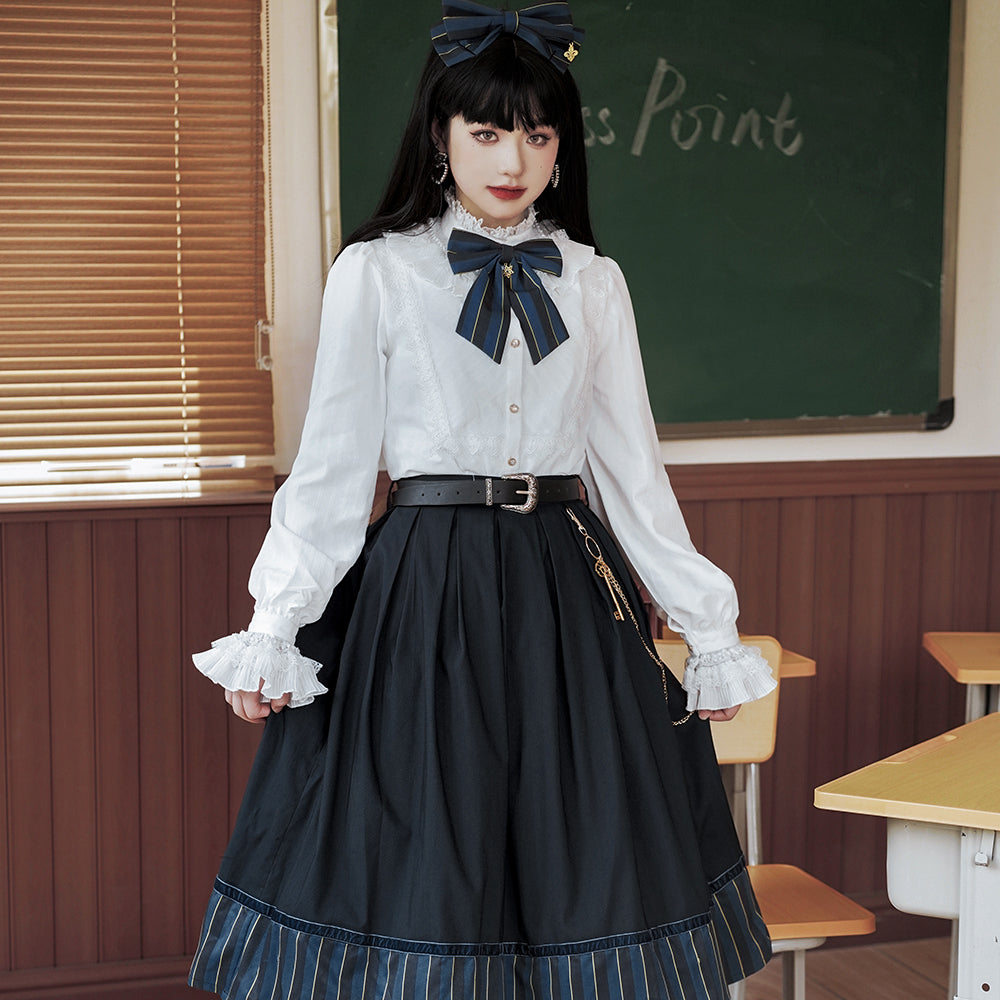 (Buyforme)Miss Point~Lolita Waist Belt Collar Skirt Clip Necklace Bibs   