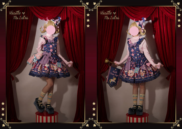 Vcastle~IP Collab Sweet Lolita Salopette and SK