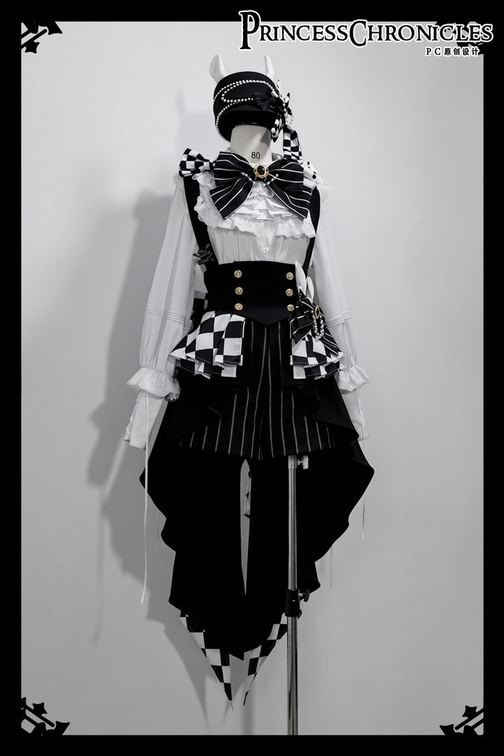 (Buyforme)Princess Chronicles~Rabbit Theater Chessboard Lolita Prince Set   