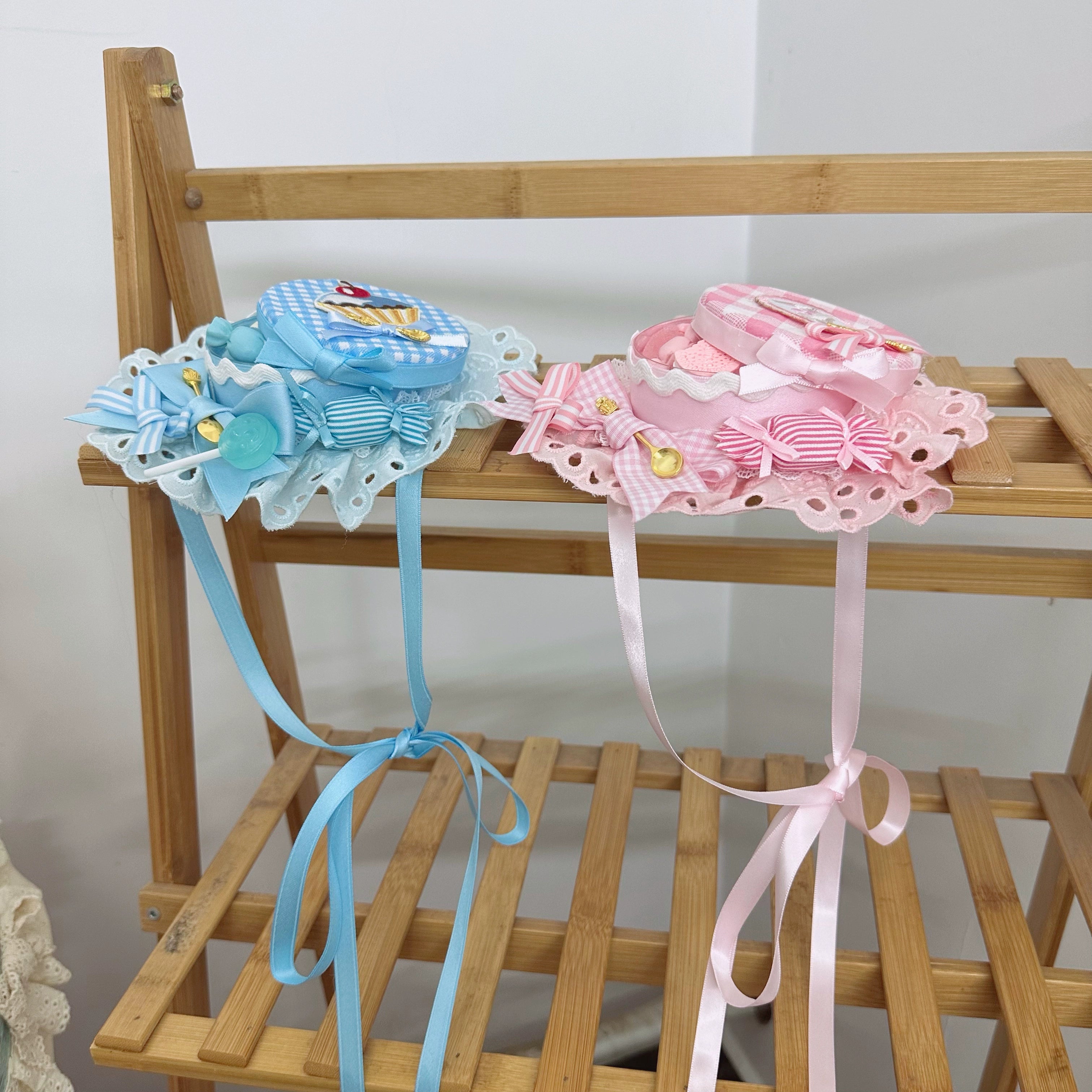 Chestnut Lolita~Sweet Lolita Candy Box Hat Handmade Lolita Top Hat 36096:514272