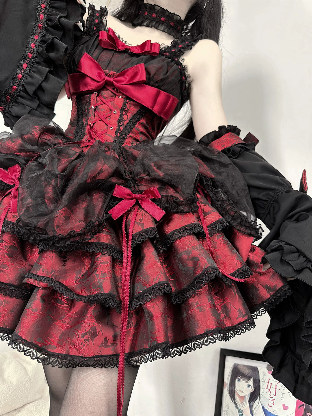Xiaoxin - Rose Butler - Sweet Lolita JSK Ballet Style Birthday Lolita Dress