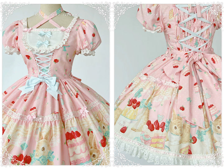 Dark Star Island~Honey Bunny Cake~Sweet Lolita JSK/OP/Strap SK/Shirt 39864:638852