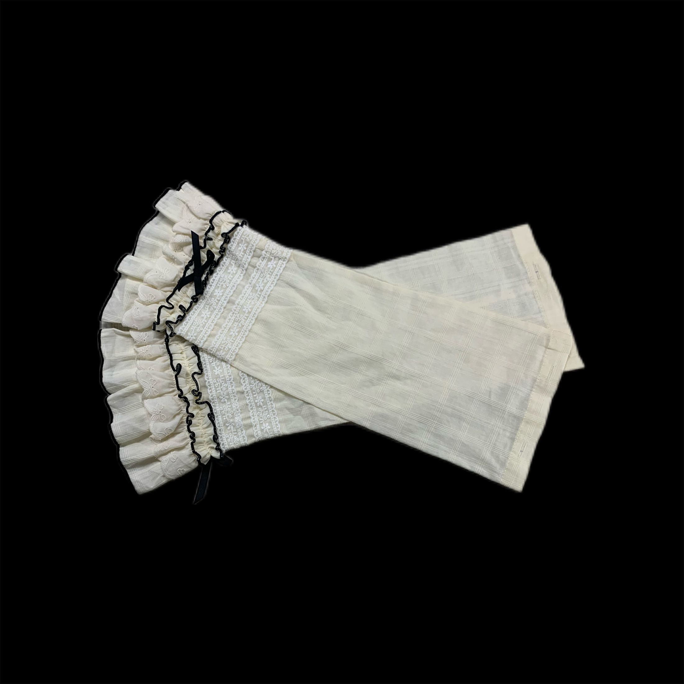 Chubby Cat Diary - Afternoon Tea - Striped Sweet Lolita OP, Petal-Ruffled Apron (2XL 3XL L M S XL) 44318:804538