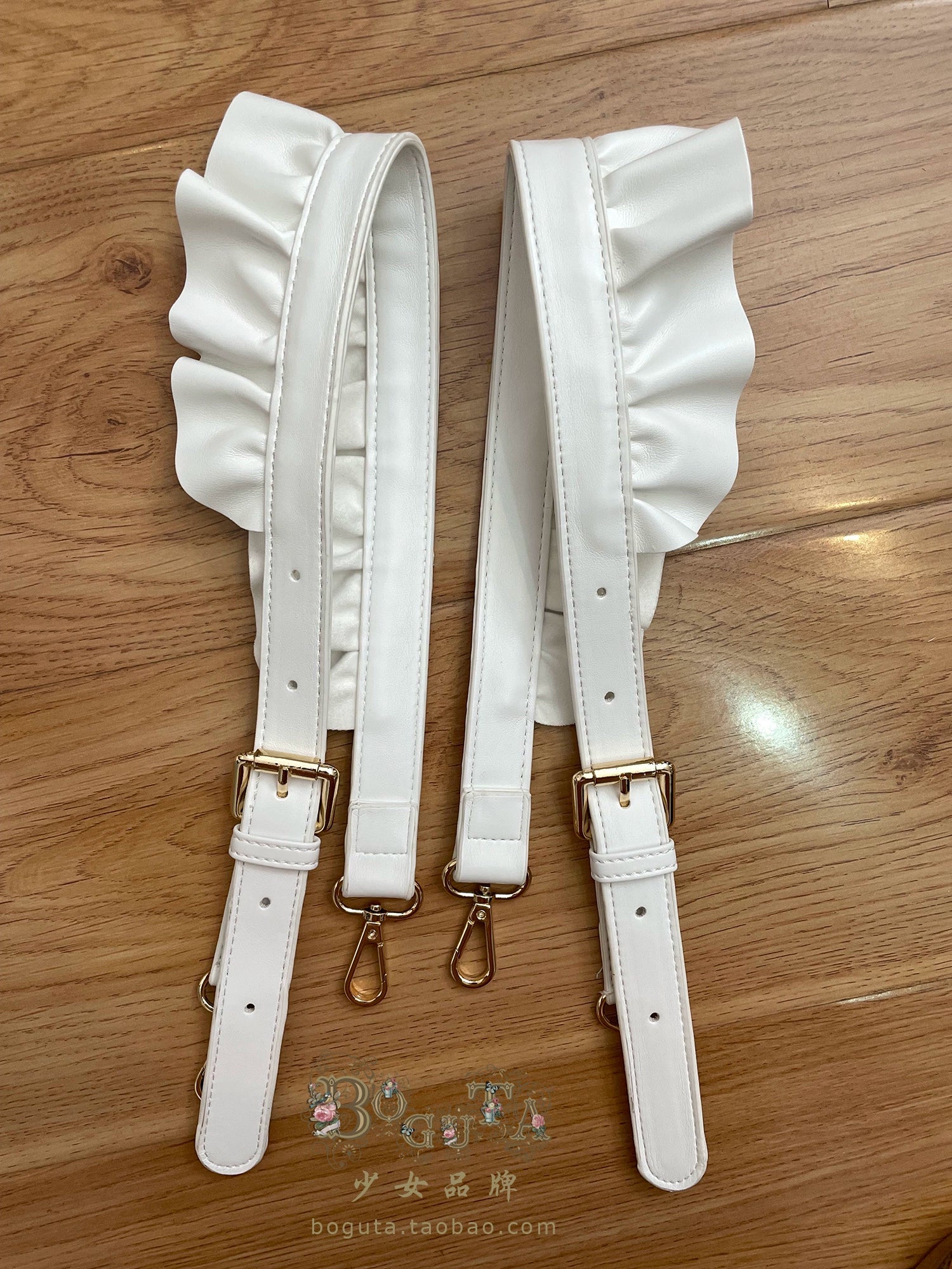 Boguta - Elegant Lolita Detachable Bag Shoulder Straps & Pearl Chains 44355:805217