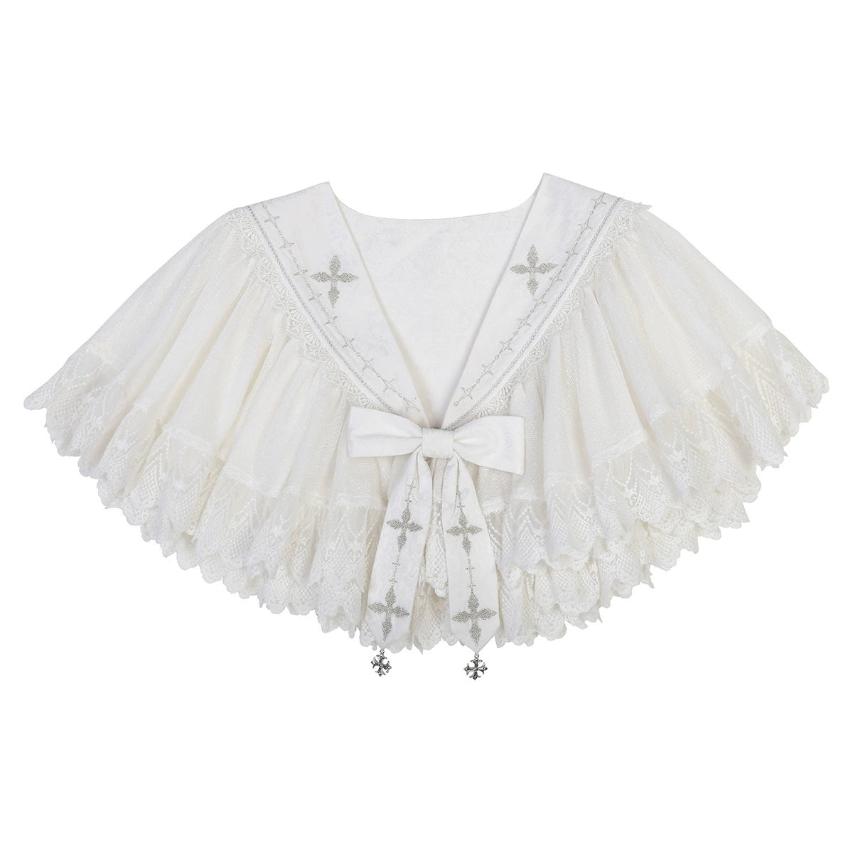 Cornfield Lolita~Silent Church~Gothic Lolita JSK Dress Printed Dress Thin Shawl Set (L M S) 38706:597188