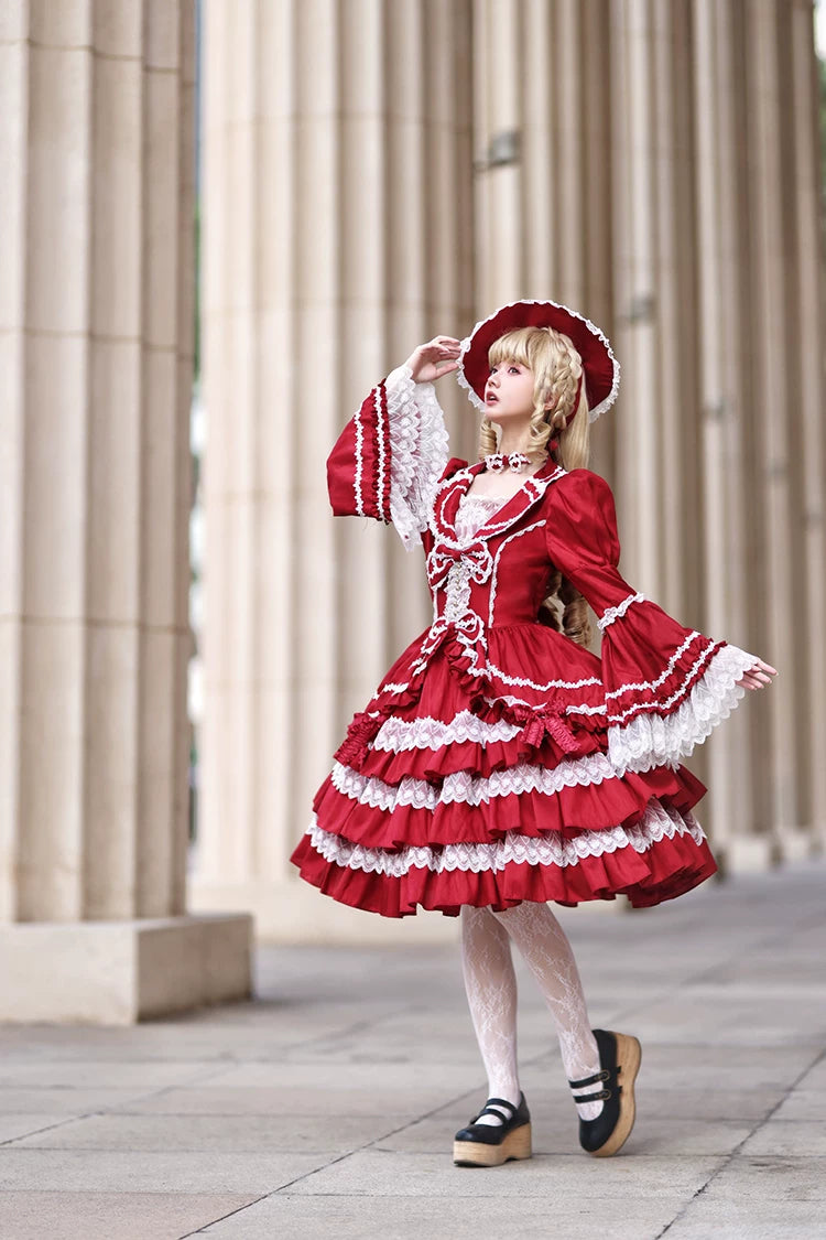 Eternal France Doll - Classic Lolita Doll-like OP Dress