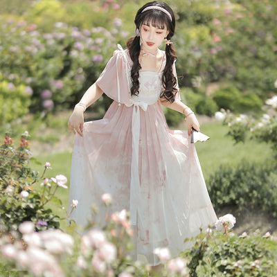 Your princess~Han Lolita Assorted Color OP Dress   