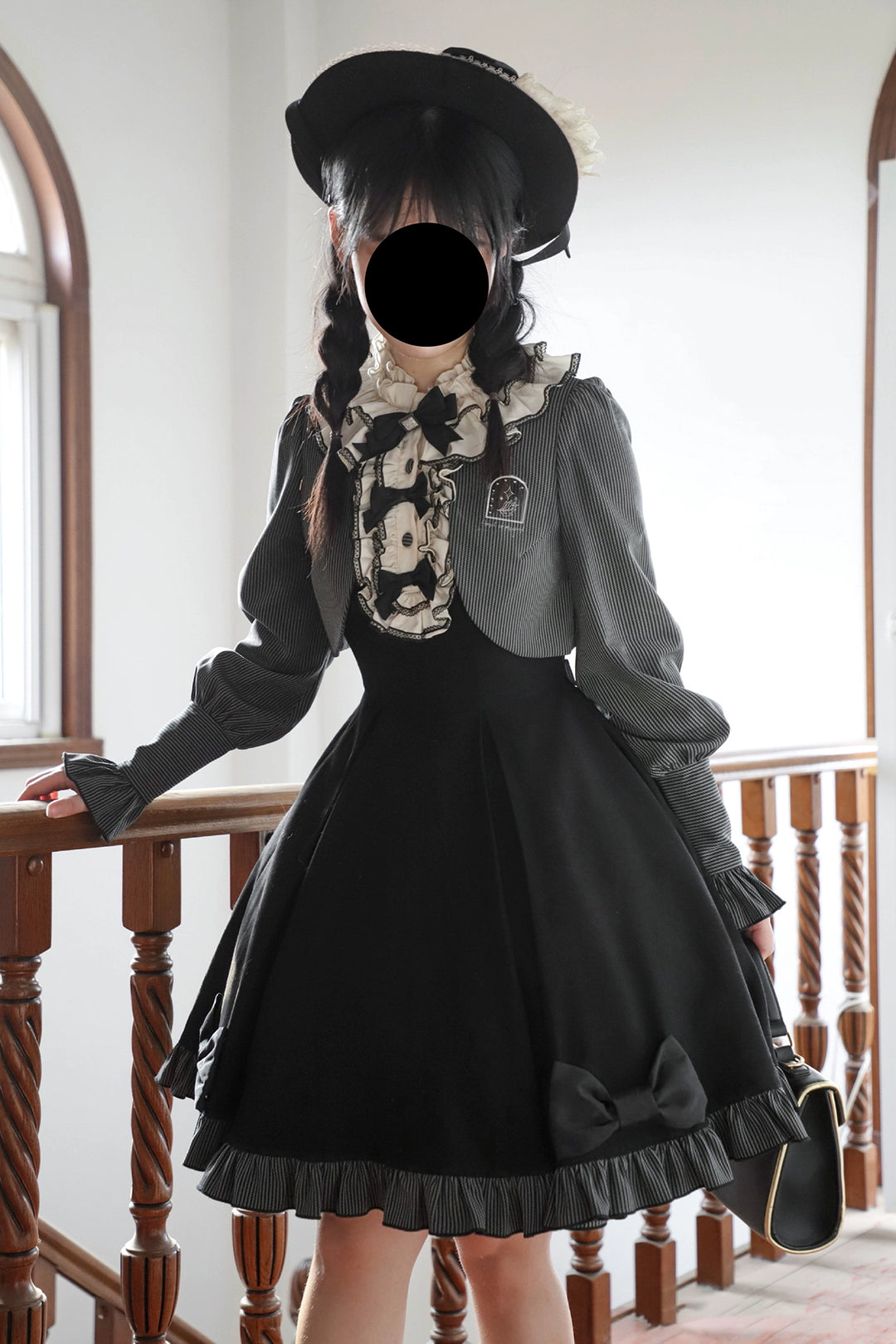 Chunhewusan~Viorel Nocturne~Classic Lolita OP Elegant Lolita Dress   