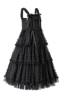 (BFM)Polyhymnia~Secret Forest~Classic Lolita JSK Dress Multi-layered Dress Summer Gauze Dress