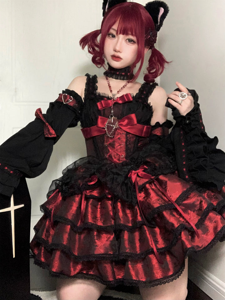 Xiaoxin - Rose Butler - Sweet Lolita JSK Ballet Style Birthday Lolita Dress
