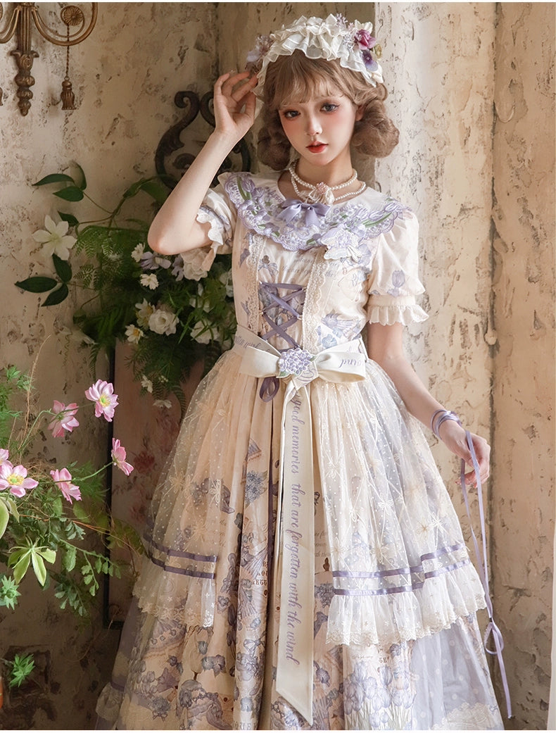 NanShengGe - Purple Memoirs - Plus Size Lolita Classic Dress Suit 43696:783300