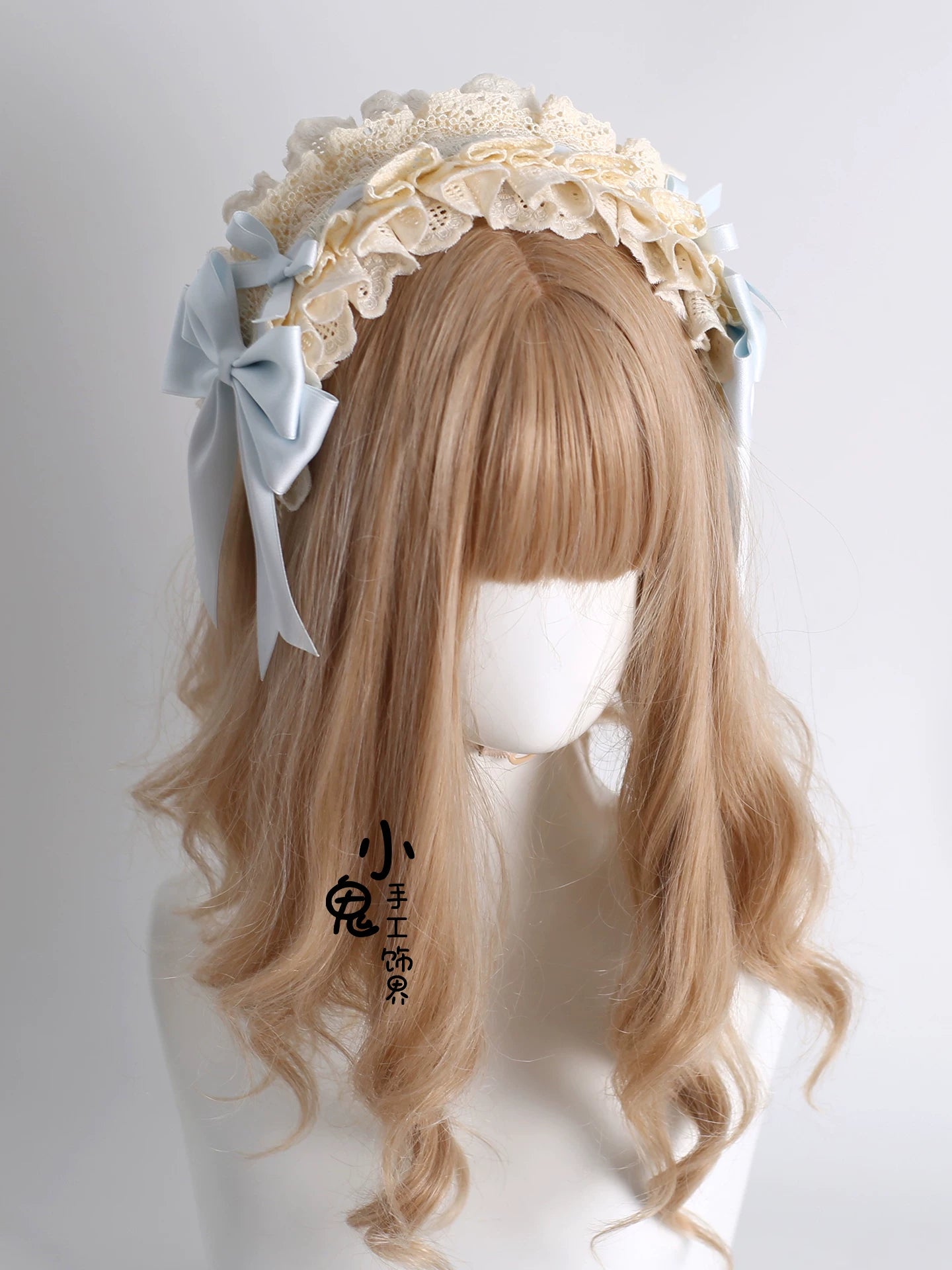 Little Butterfly - Sweet Lolita Headdress Set, Lace & Bows