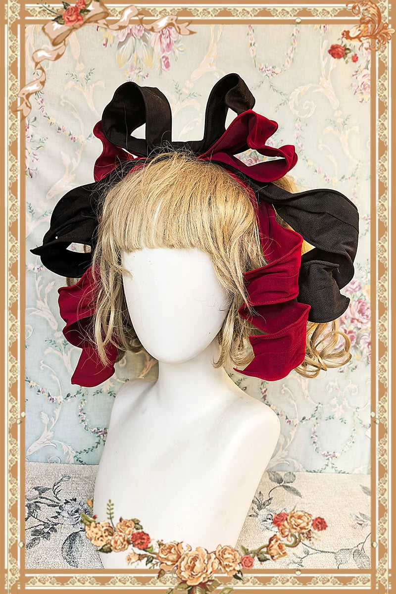 Chandelier - Old School Lolita Dress, Polka Dot, Chandelier Print (M) / L M S XL) 44388:806700