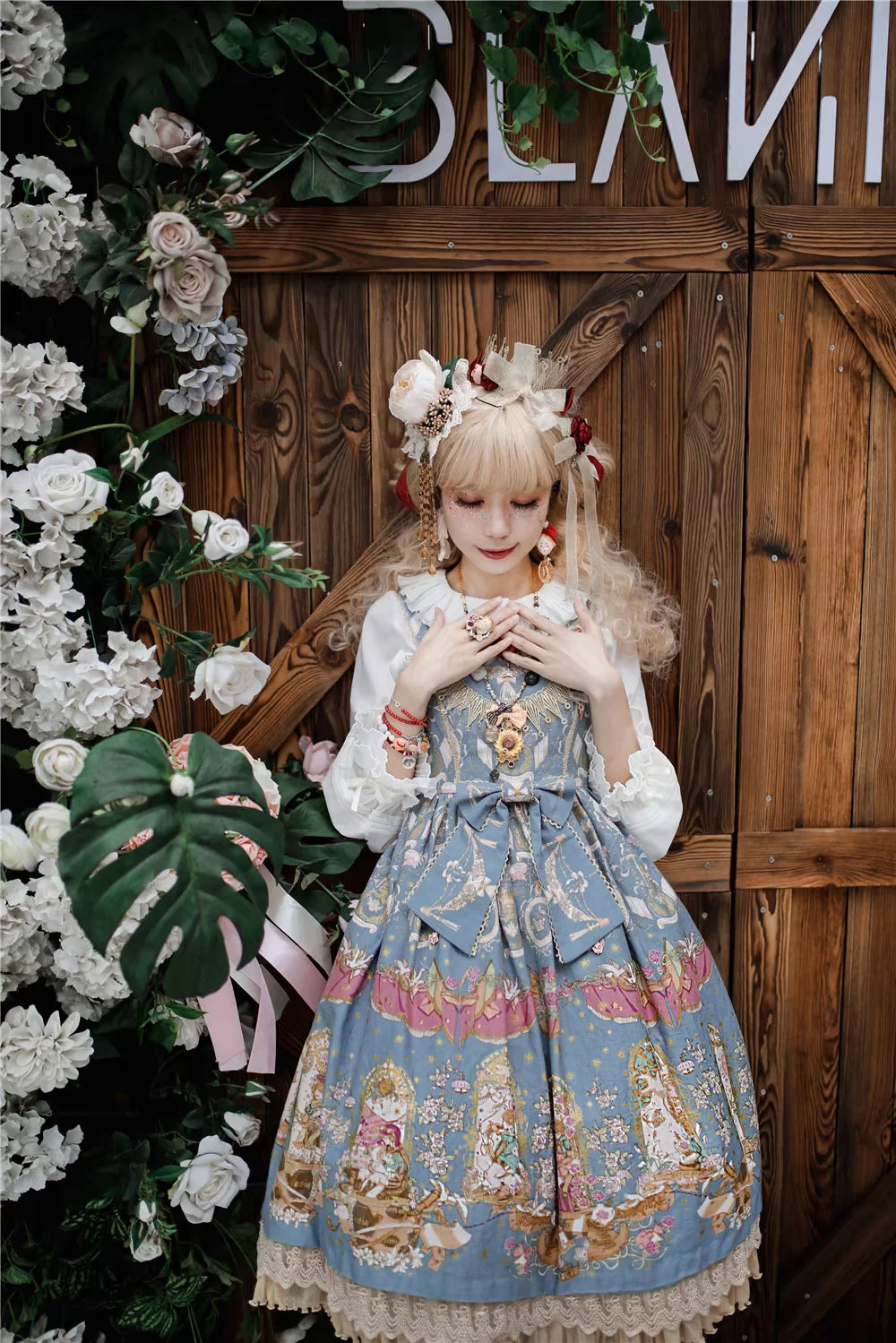 The Little Prince - Plus Size Lolita Dresses, Rose Prints & Bows