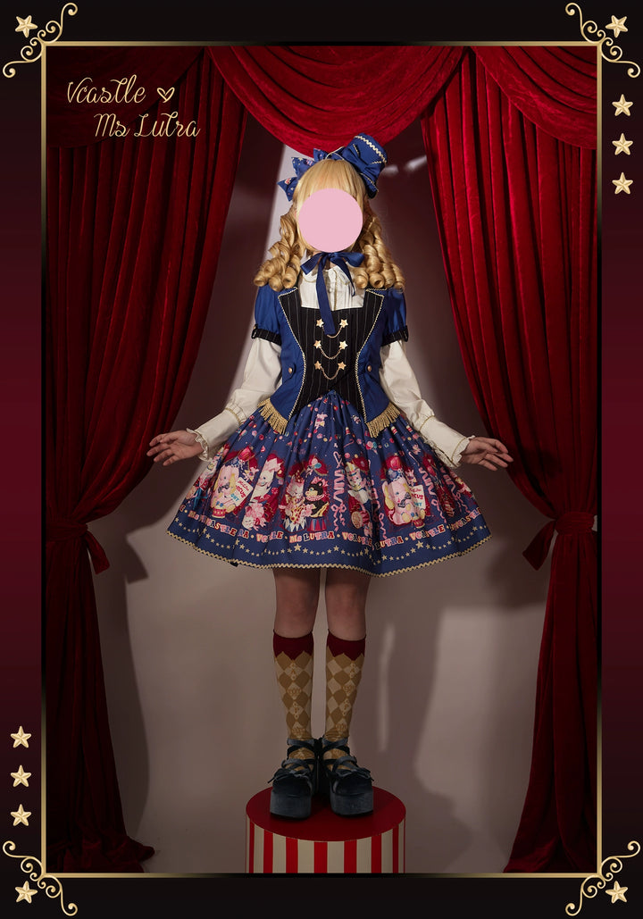 Vcastle~IP Collab Sweet Lolita Salopette and SK