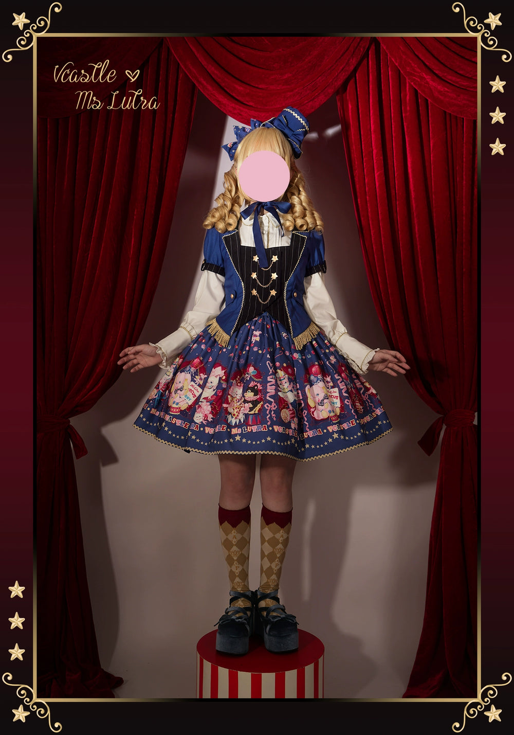 Vcastle~Circus~IP Collab Sweet Lolita Suit and Shirt