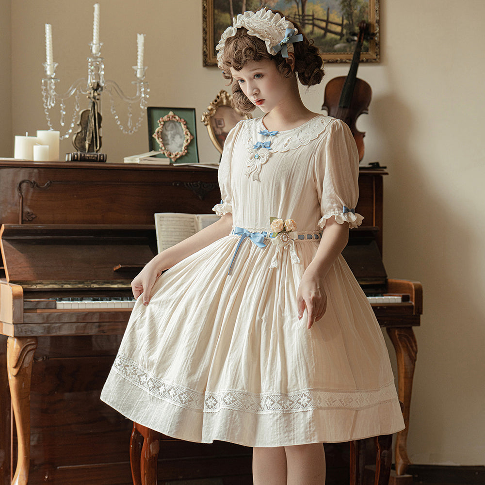 (Buyforme)Miss Point~Happy Summer Floral Cute Lolita KC Headwear   