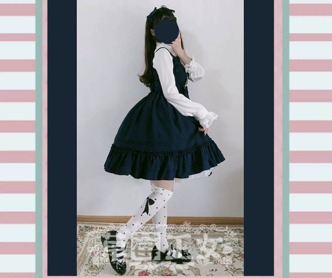 Strawberry Witch~Sweet Lolita JSK Multicolored Lolita Dress 40606:668400