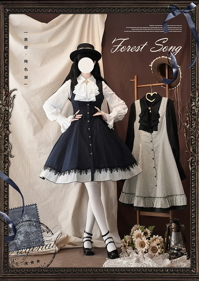 Forest Song~Artemis~ Classic Lolita JSK Double Sided Lolita Dress   