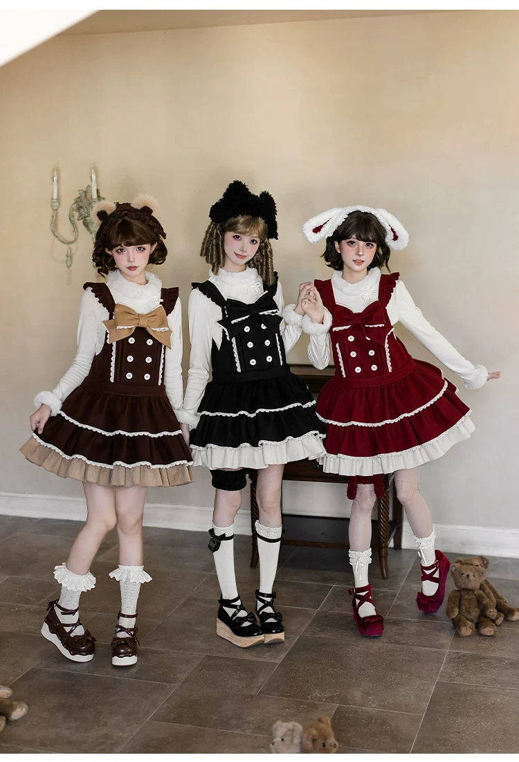 Snowlight of Tokamachi - Kawaii Lolita JSK, Animal Ear Headband 44363:806311