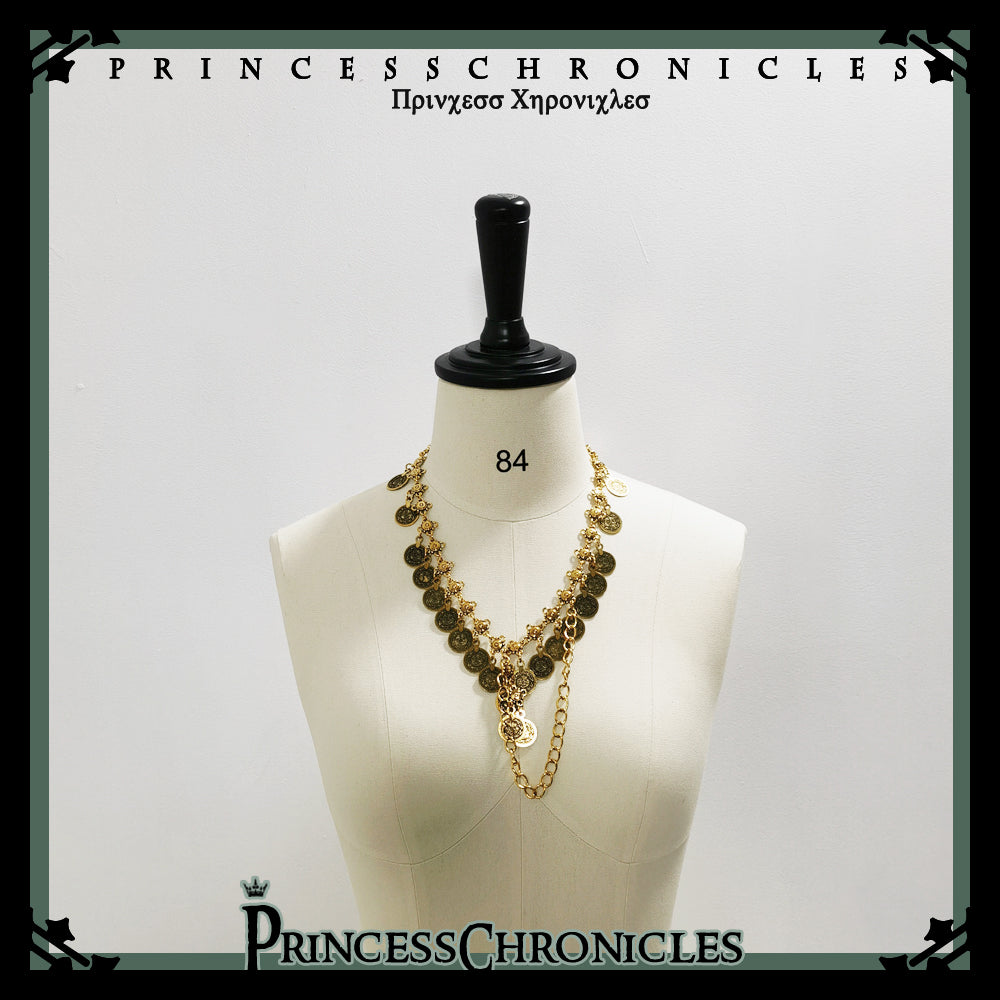 Princess Chronicles - Black Cat - Vintage Ouji Lolita Necklace M Necklace only