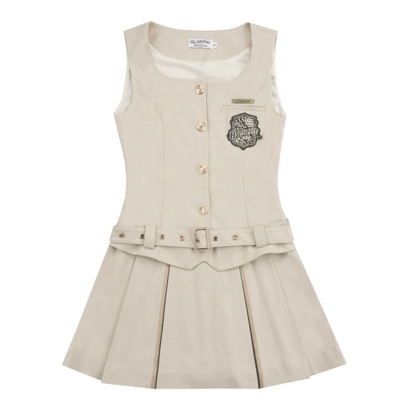(BFM)KYOUKO~Harry Potter Collab Dress V-Neck Summer Dress S Hufflepuff dress only 