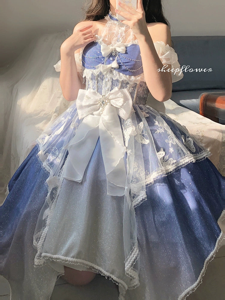 (BFM)Guaji~Cinderella~Sparkling Lolita Dress Gorgeous Wedding Dress   