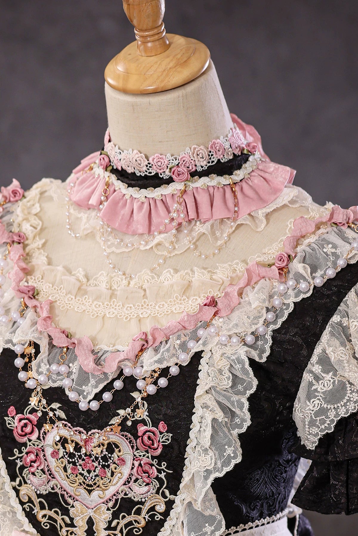 Antique Cake - Vintage Lolita Accessories, Flower Accent 44487:810275