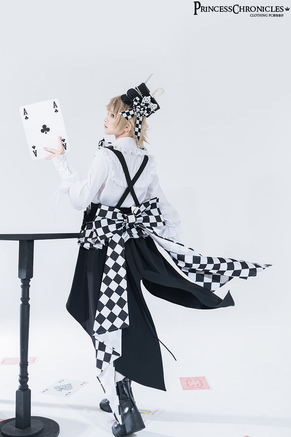 (Buyforme)Princess Chronicles~Rabbit Theater Chessboard Lolita Prince Set   