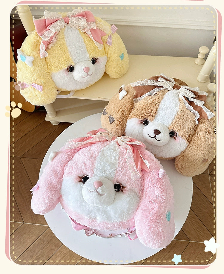 Mango Dango - Pakcoco - Kawaii Lolita Bag, Plush Backpack
