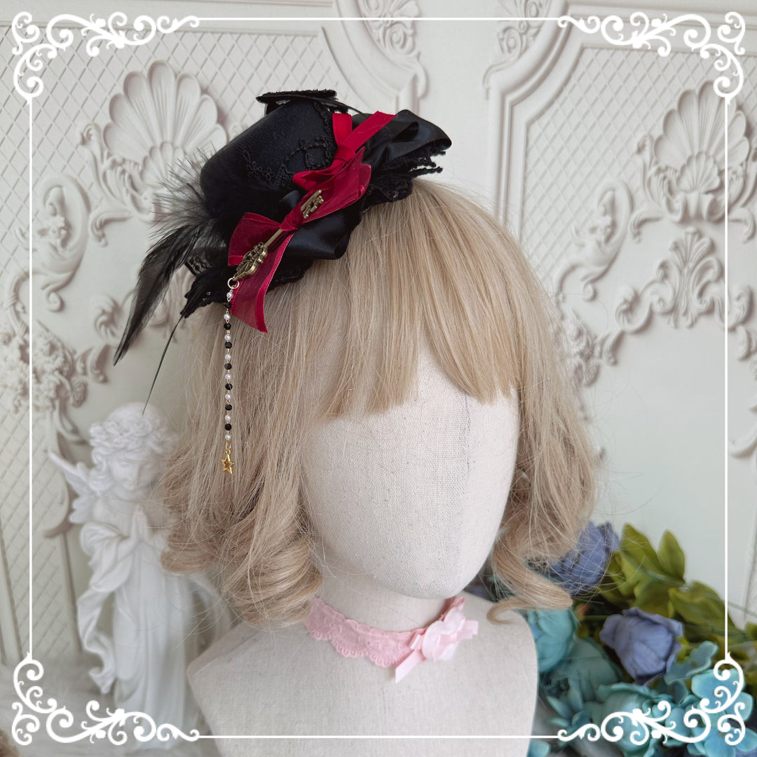 Chestnut Lolita~Gothic Lolita accessory Handmade Hairband   