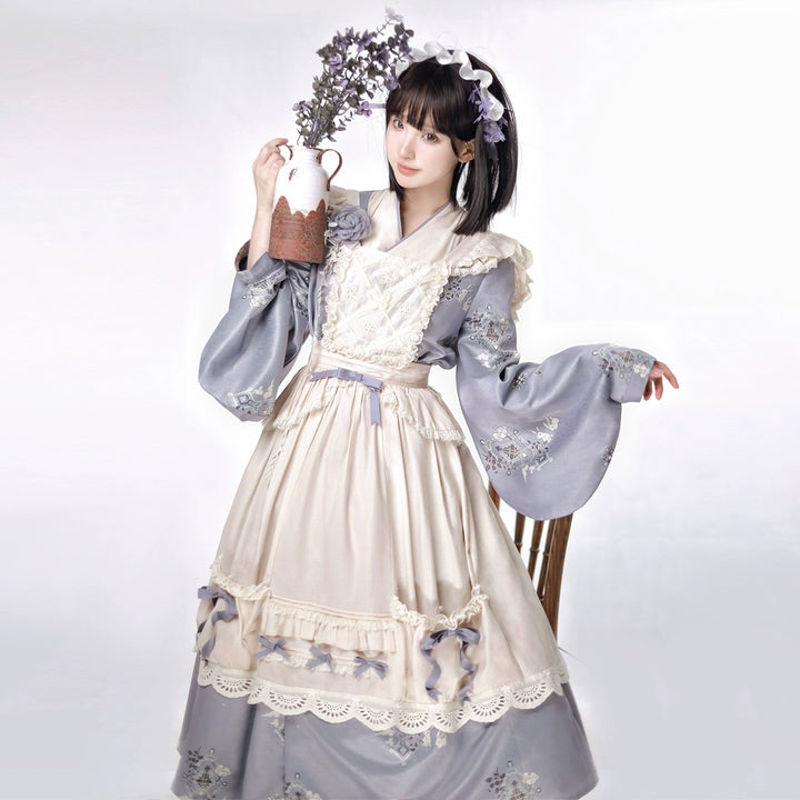 Meow Studio~Cloud Pharmacy~Qi Lolita OP Lolita Overskirt   