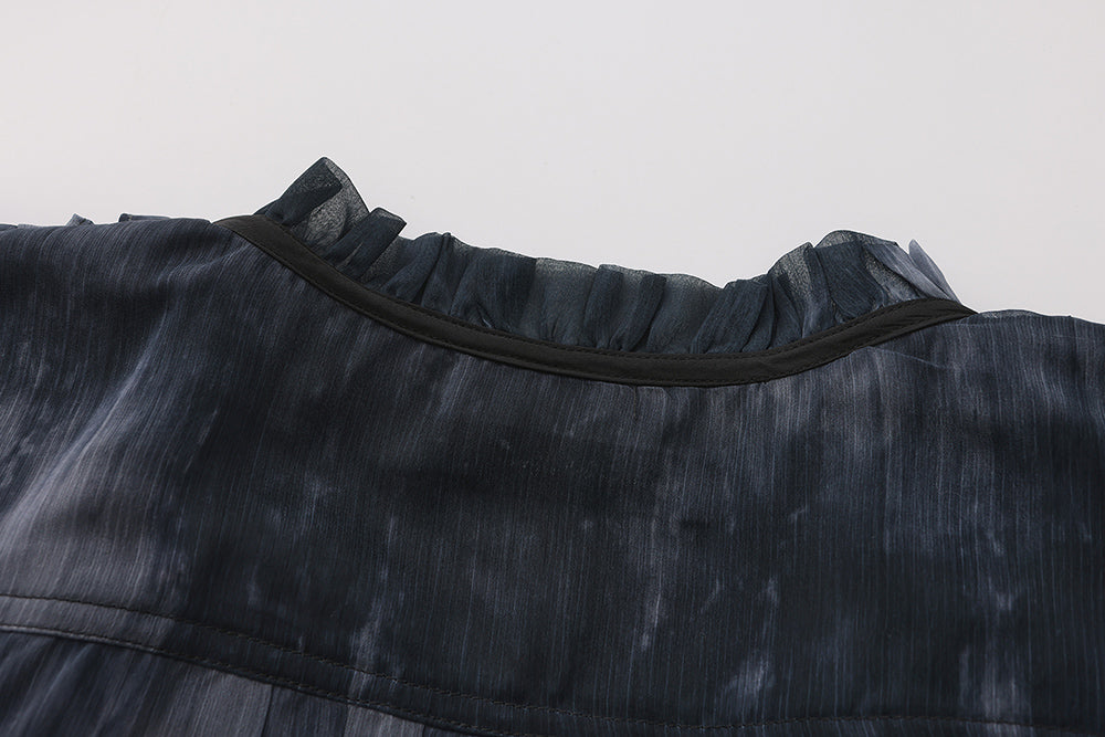 Immortal Thorn~Eternal Treasure Voyage~Pirate Style Ouji Lolita Blouse With V-Neck 42743:751707