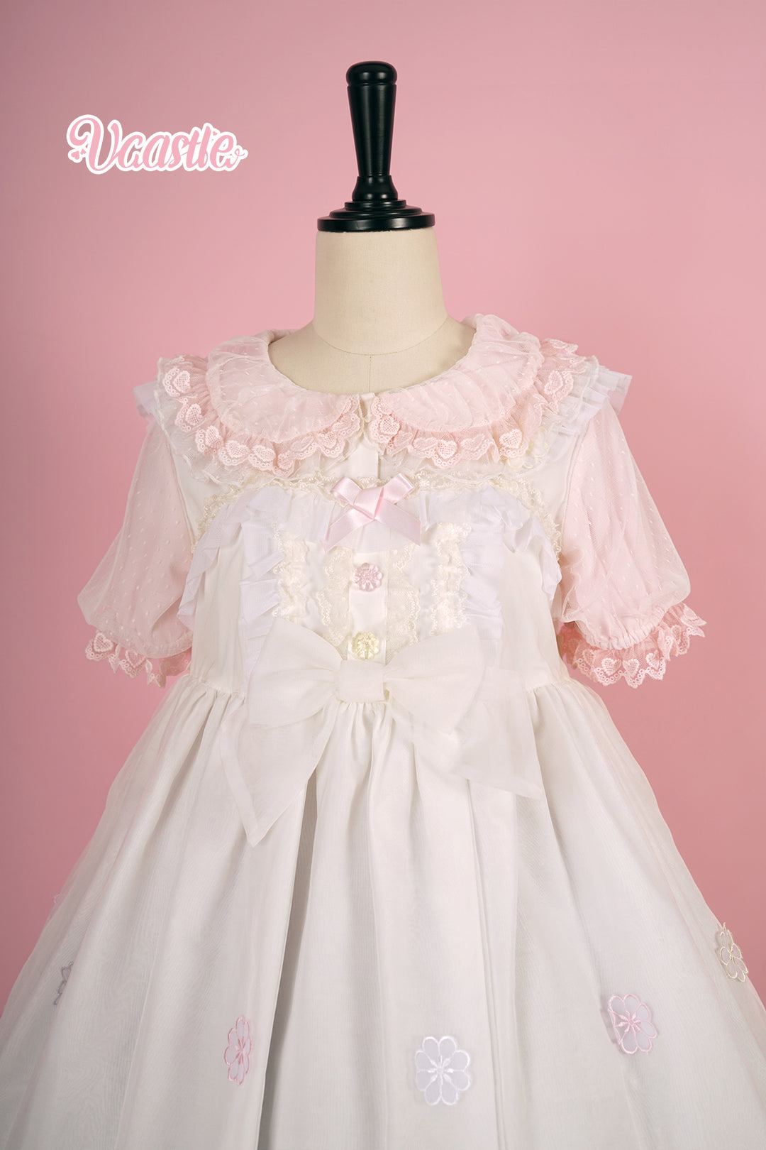 Vcastle~Unicorn Sugar Party~Kawaii Lolita Salopette Suit with Unicorn Hood 42110:726743