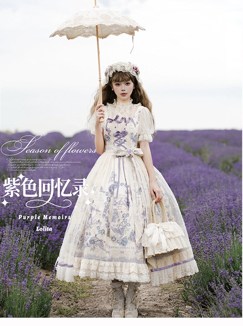 NanShengGe - Purple Memoirs - Plus Size Lolita Classic Dress Suit