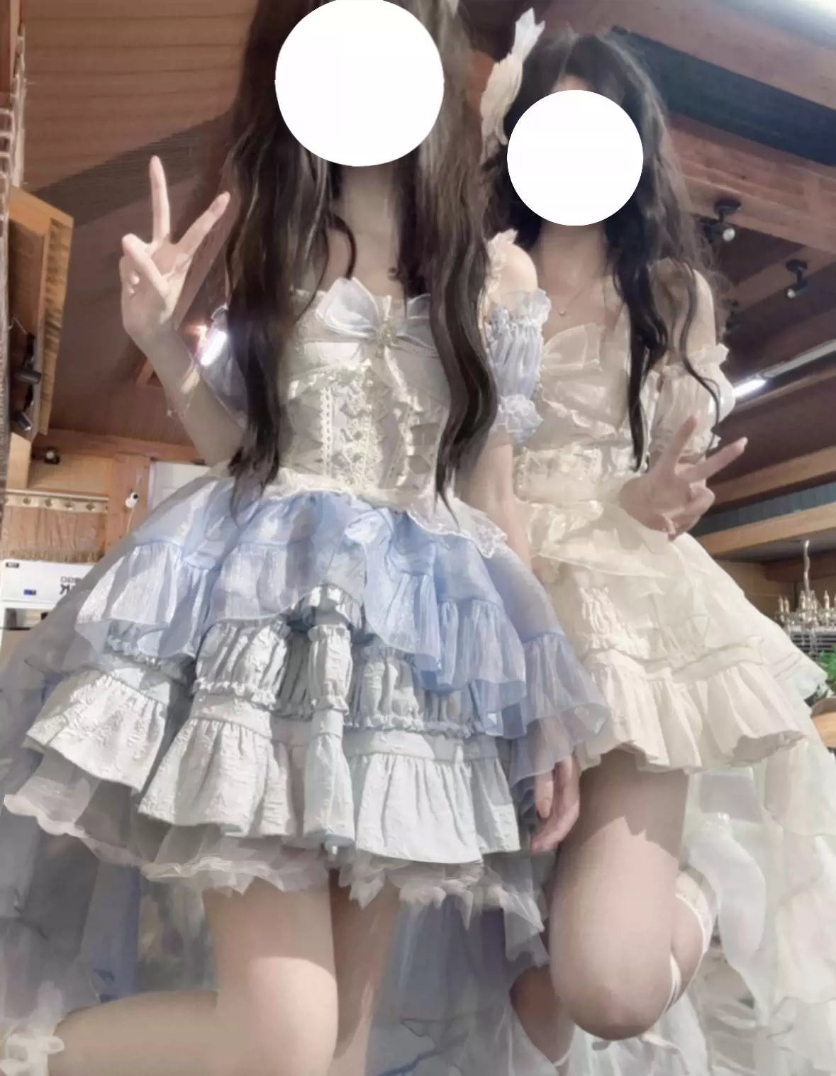 Sugar Girl - Rose Tale - Sweet Lolita JSK Summer Lolita Suspender Dress