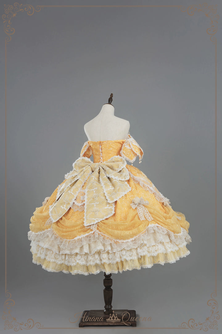 Hinana Queena~With Belle~Bridal Wedding Lolita OP Dress Available for Custom Size 41978:721710