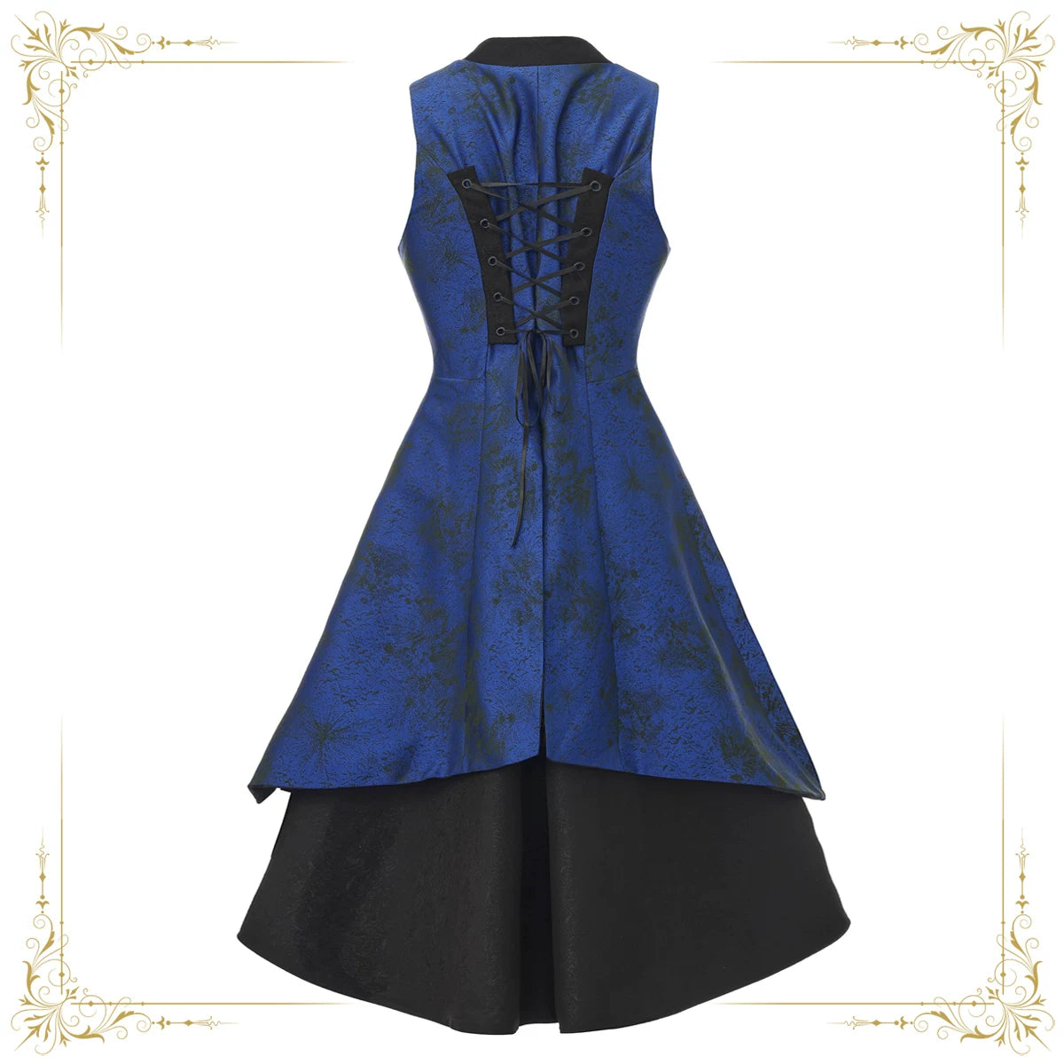Timeless Oath - Sleeveless Ouji Lolita Vest Coat, Embroidered Sword 44695:819033