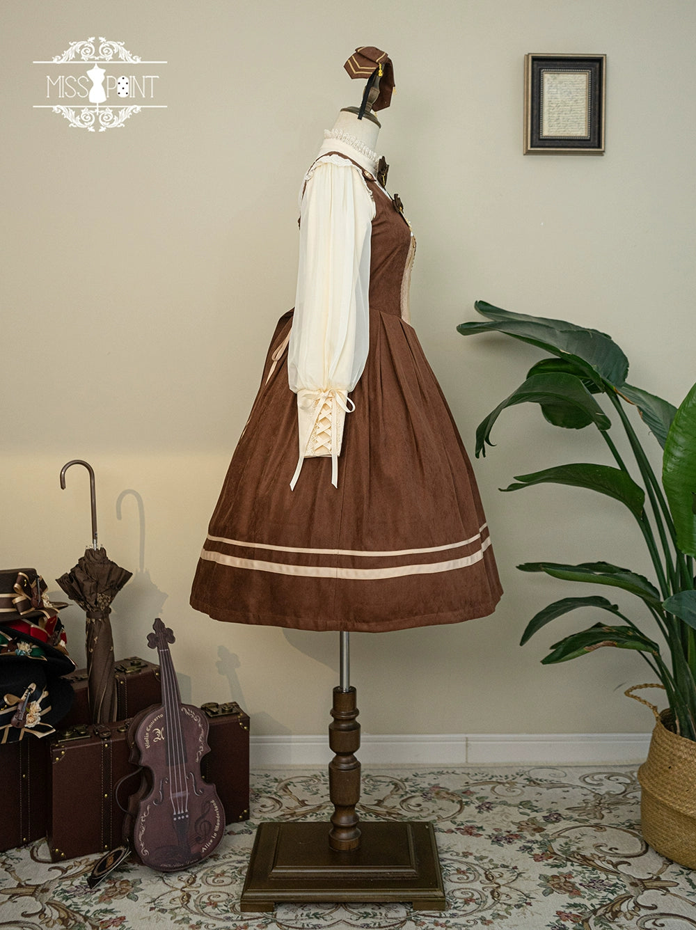 (BFM)Miss Point~Customized Lolita Jumper Dress~Elegant College Lolita JSK 32198:377328