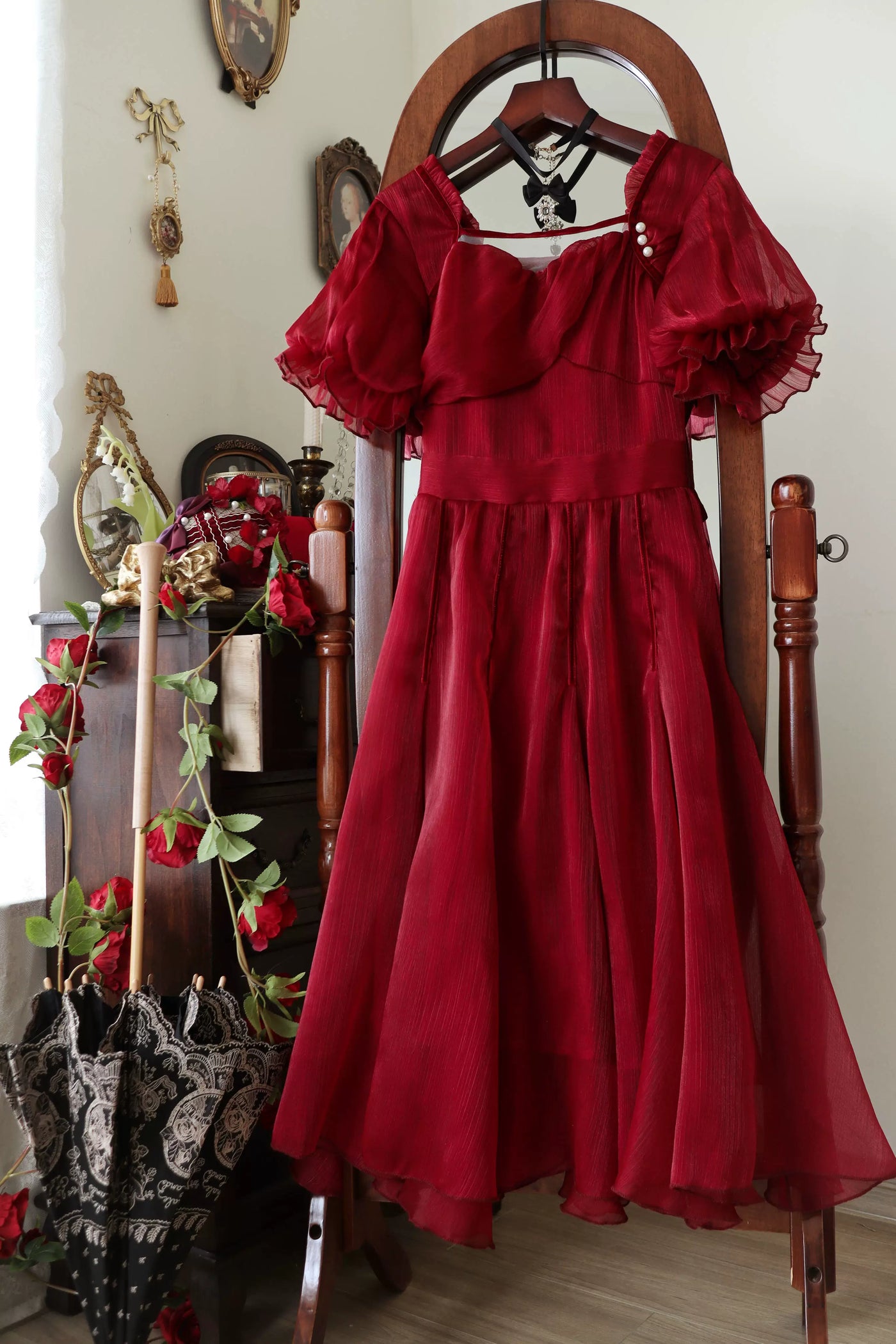 Cyan~Love Wormwood~Elegant Lolita Dress Multicolors   