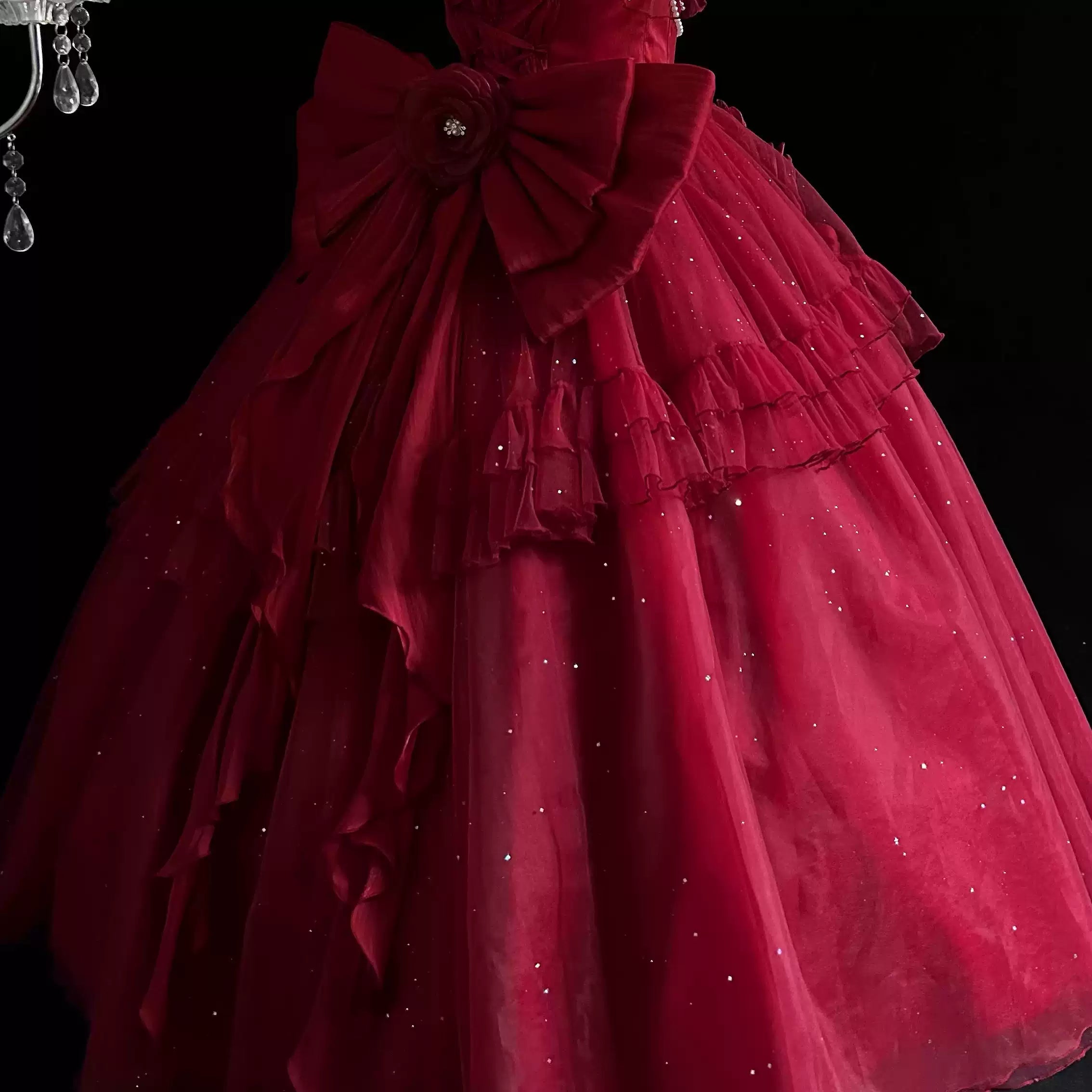 Meowing and fruity - Milky Way - Princess Lolita Accessories Back Bow Trailing 41388:693136