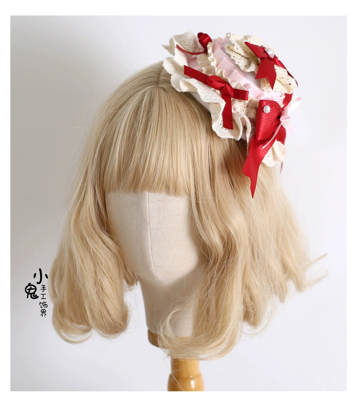 Xiaogui - Sweet Lolita Headdress, Triangle Cake Clip