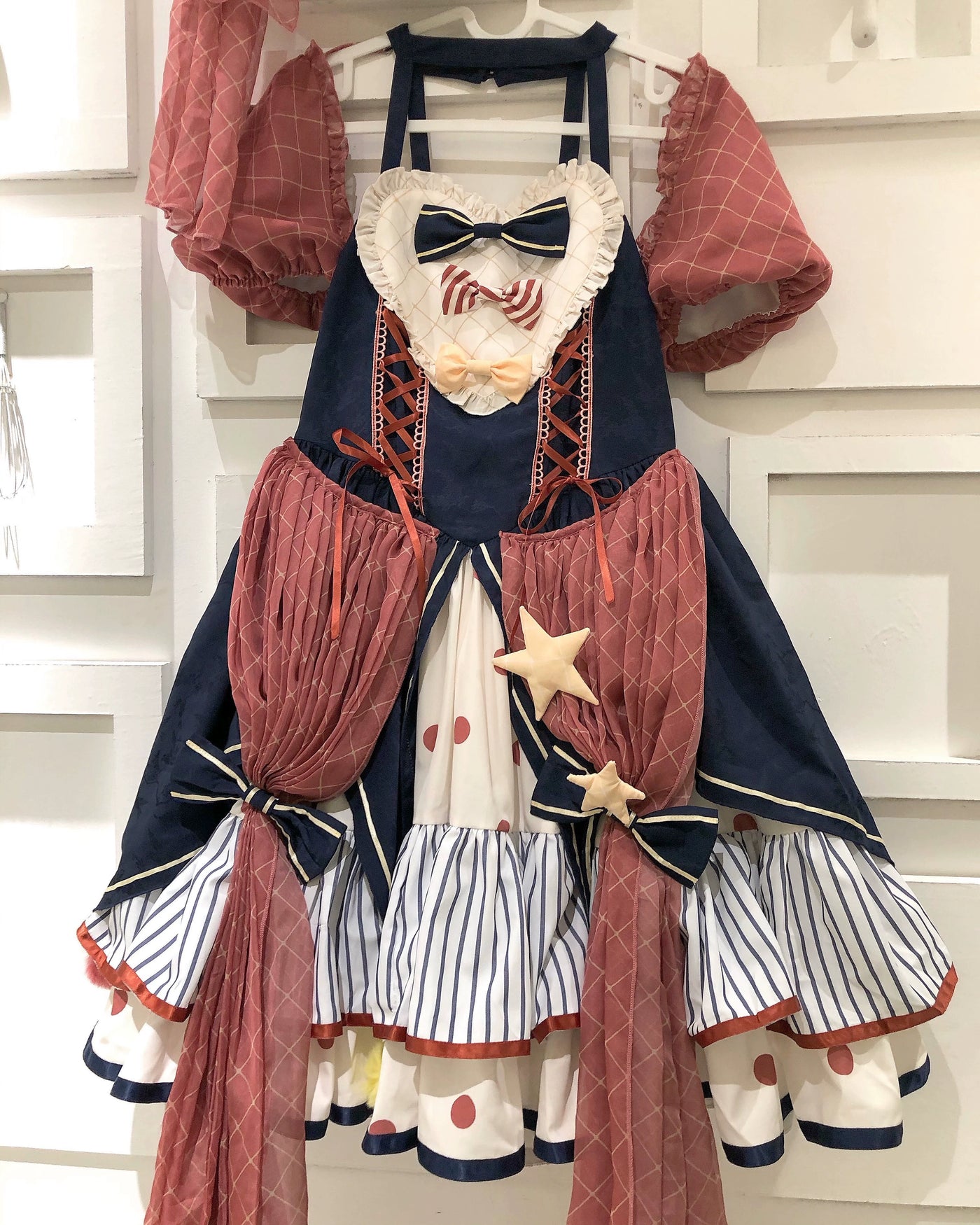 (BFM)Puppet Night~Circus Troupe~Daily Sweet Lolita Halter Dress S Circus Troupe Dress 