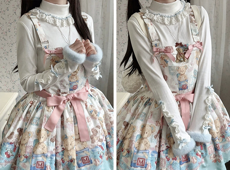 (Buy for me) Vcastle~Sweet Lolita High-neck Long Sleeve Sweater   
