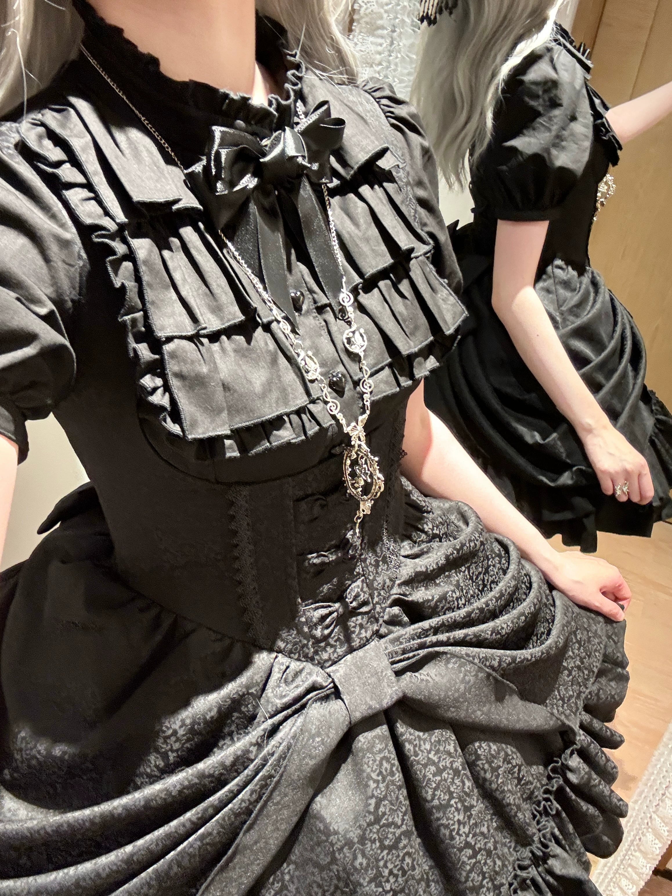 Perfume Bottle - Gothic Lolita Corset JSK Dress, Bust-Supporting 45080:834184